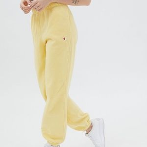 Yellow Champion Joggers